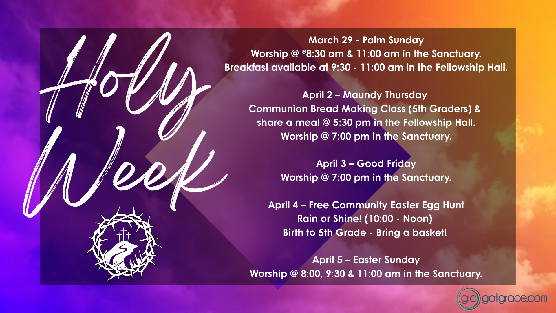 Holy Week
